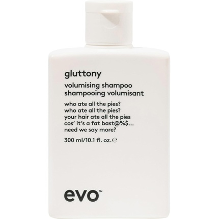 Gluttony Volumising Shampoo — шампунь для придания объема всем типам волос Evo
Gluttony Volumising Shampoo — шампунь для придания объема всем типам волос Evo
