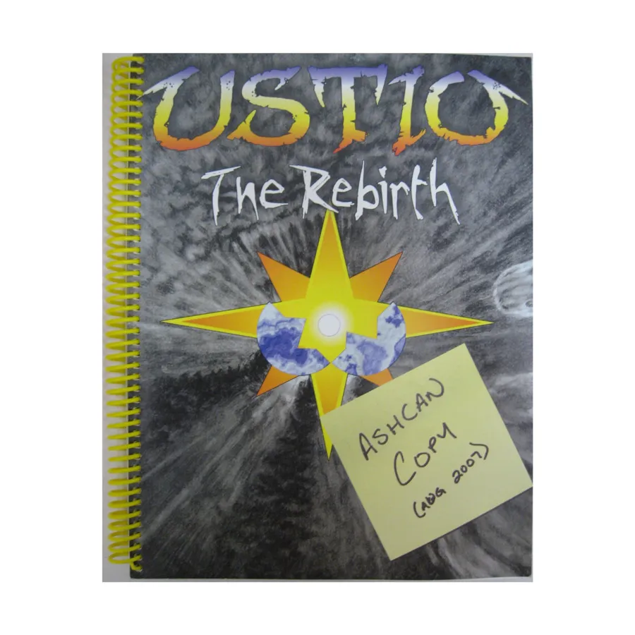 Ustio - The Rebirth (Ashcan Copy, Aug 2007), Ustio - The Rebirth, мягкая обложка
Ustio - The Rebirth (Ashcan Copy, Aug 2007), Ustio - The Rebirth, мягкая обложка