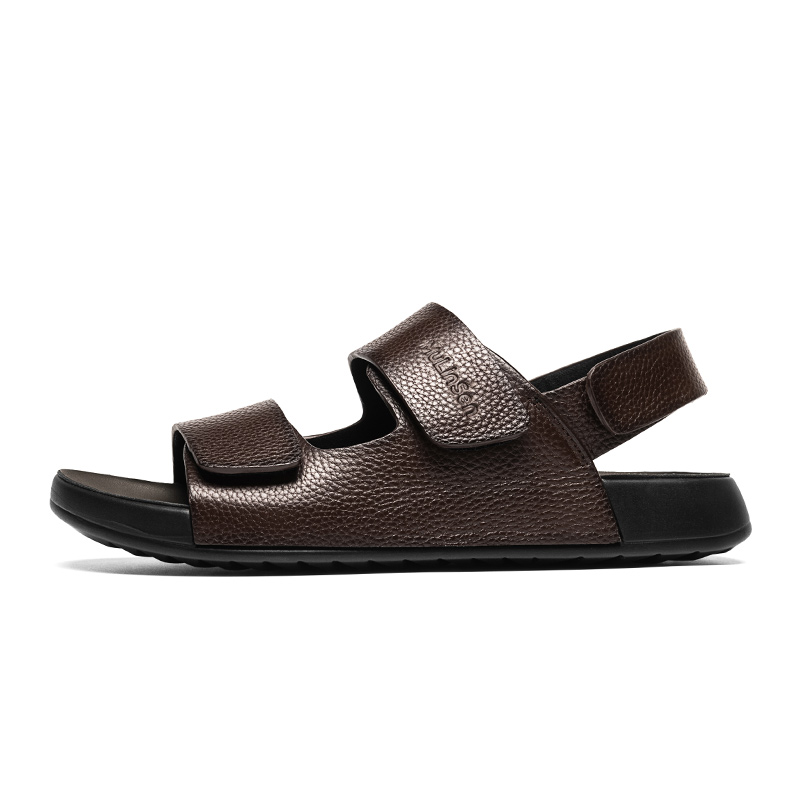 Mulinsen Пляжные сандалии мужские черно-коричневые, цвет Brown
Mulinsen Пляжные сандалии мужские черно-коричневые, цвет Brown