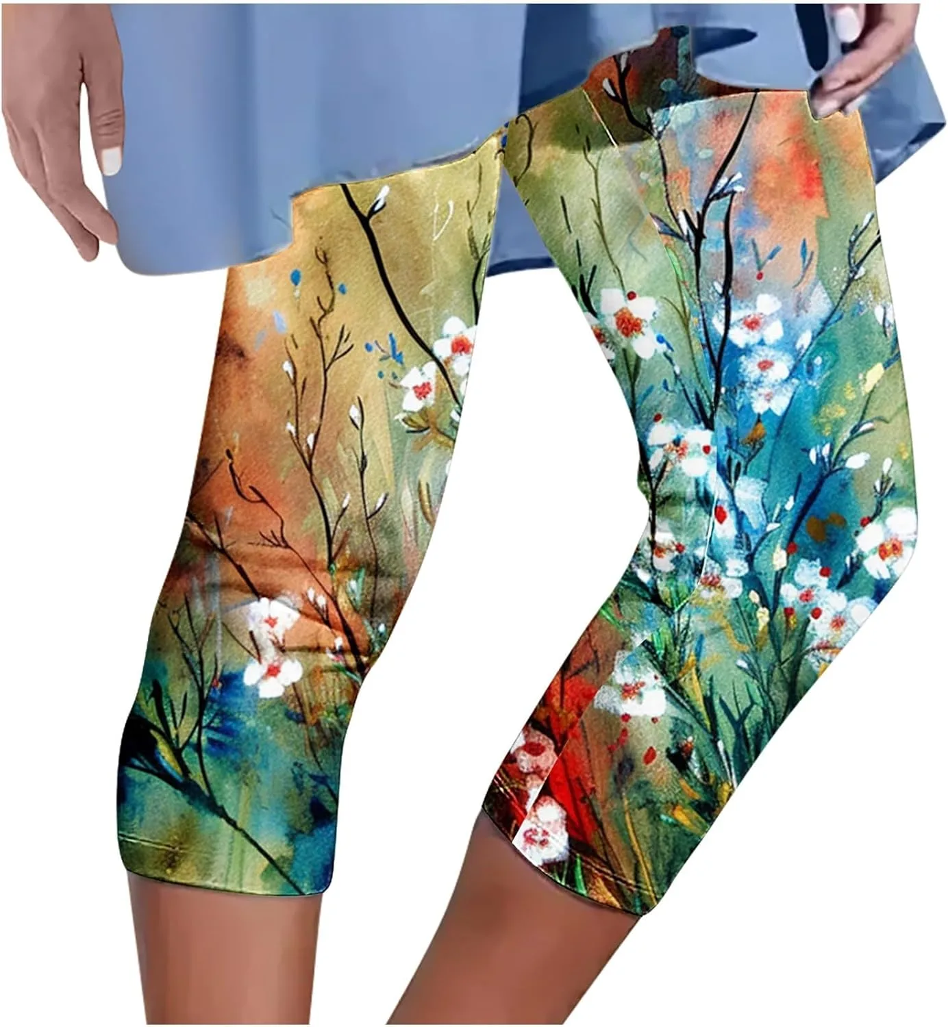 Женские капри-леггинсы летние легкие йога-штаны stretchy colorful high waisted
Женские капри-леггинсы летние легкие йога-штаны stretchy colorful high waisted