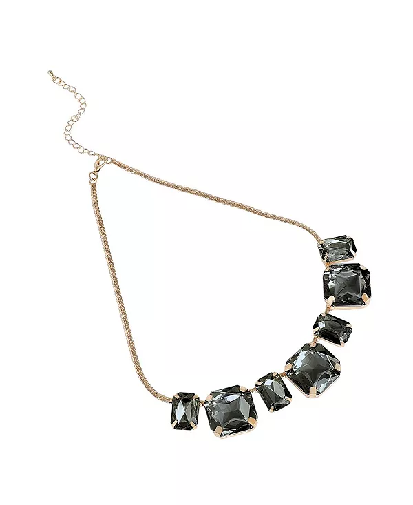 Женское хрустальное ожерелье-воротник Sohi, black
Женское хрустальное ожерелье-воротник Sohi, black