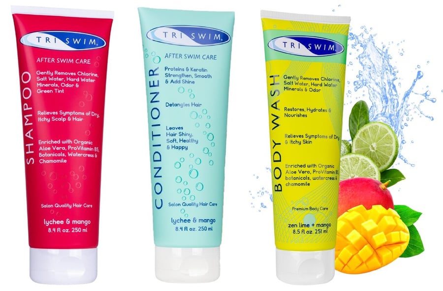 Набор TRISWIM: шампунь, кондиционер, восстанавливающий гель - увлажнение и защита от хлора
Набор TRISWIM: шампунь, кондиционер, восстанавливающий гель - увлажнение и защита от хлора