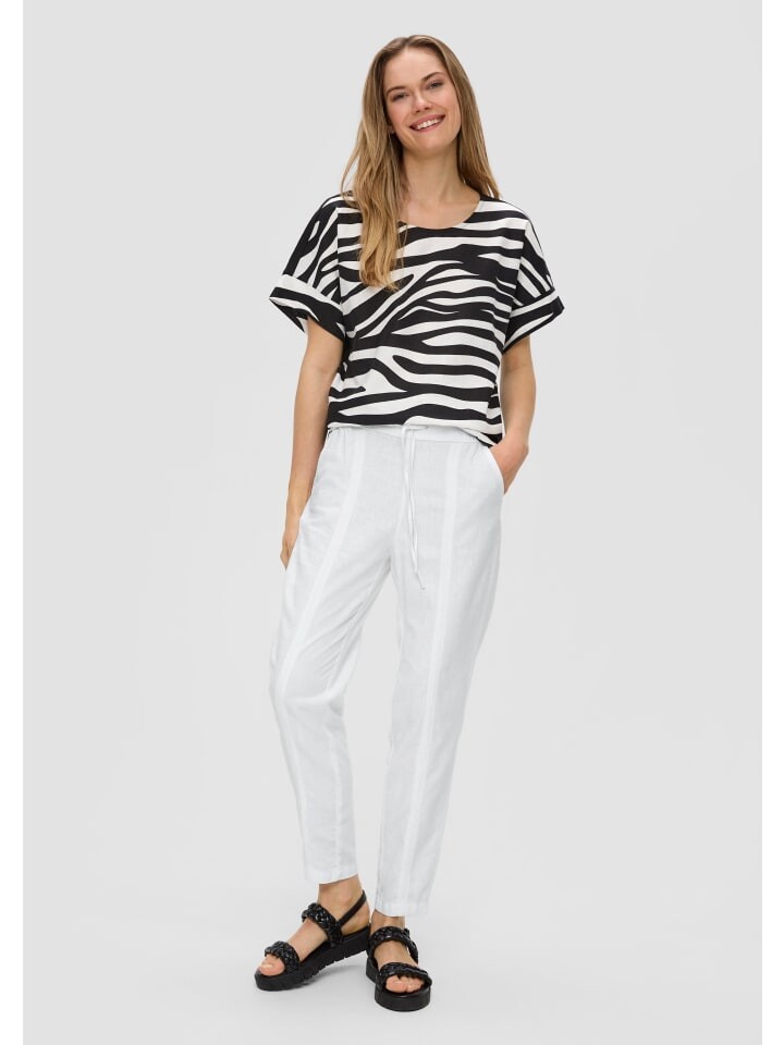 Тканевые брюки s.Oliver, белый
Тканевые брюки s.Oliver, белый