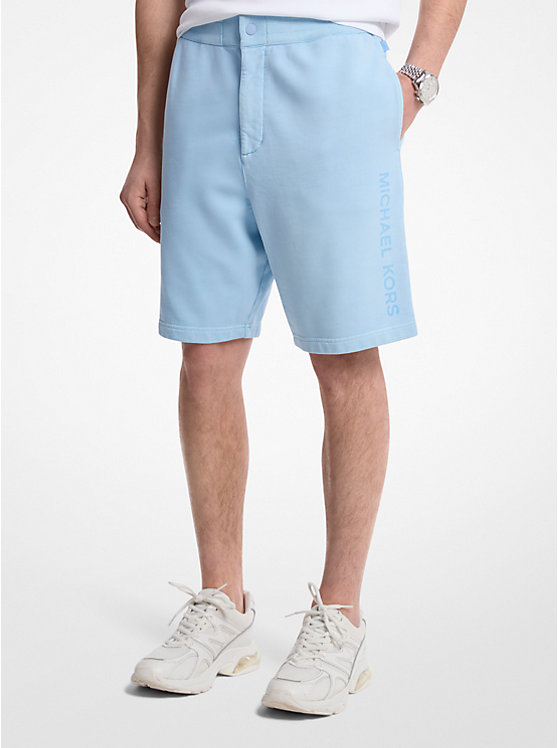 Хлопковые шорты с окраской по готовому изделию Michael Kors, голубой
Хлопковые шорты с окраской по готовому изделию Michael Kors, голубой