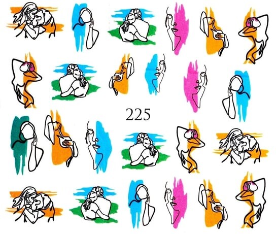 Водные наклейки для ногтей - №225, Raisin
Водные наклейки для ногтей - №225, Raisin