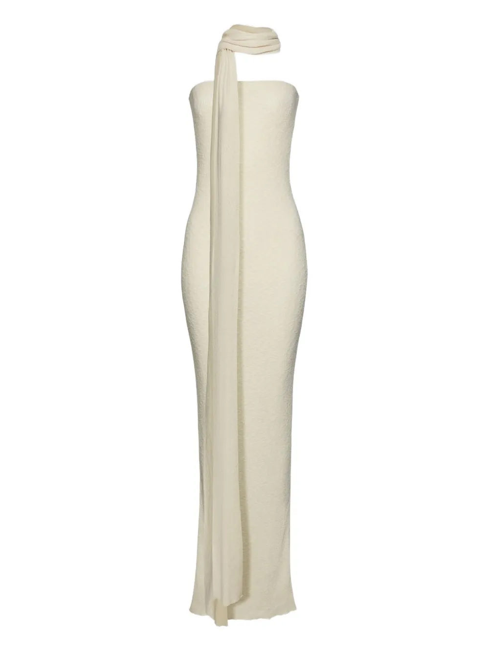 Платье с шарфом Magda Butrym, нейтральный
Платье с шарфом Magda Butrym, нейтральный