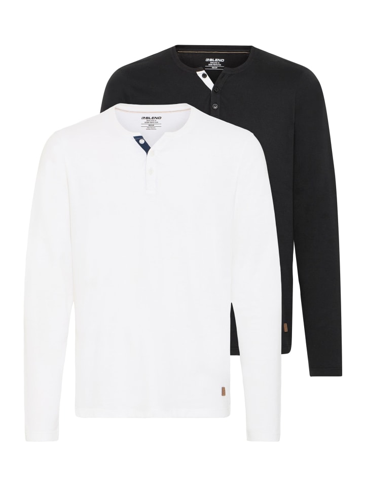 Лонгслив BLEND, черный/белый
Лонгслив BLEND, черный/белый