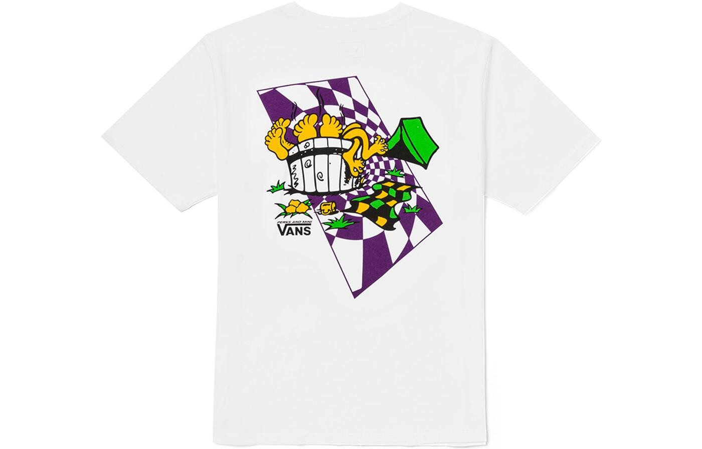 Футболка Perks And Mini X BAPE Collaboration Limited Capsule Collection унисекс белая Vans, белый
Футболка Perks And Mini X BAPE Collaboration Limited Capsule Collection унисекс белая Vans, белый