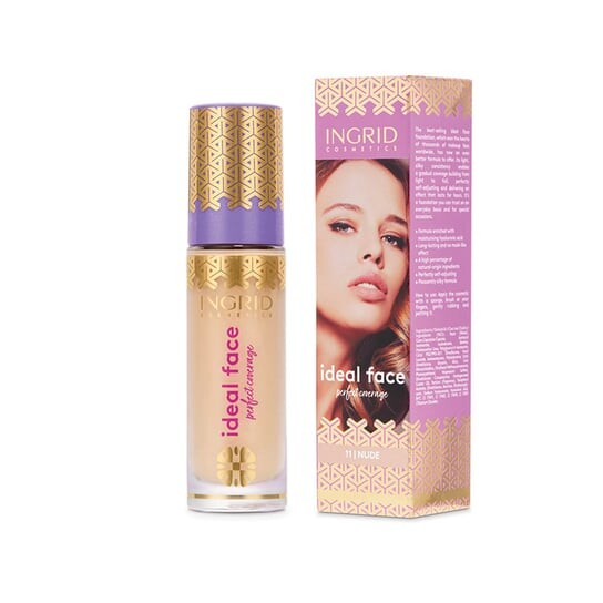 Тональный крем для лица 11 нюд, 35 мл Ingrid, Ideal Face
Тональный крем для лица 11 нюд, 35 мл Ingrid, Ideal Face