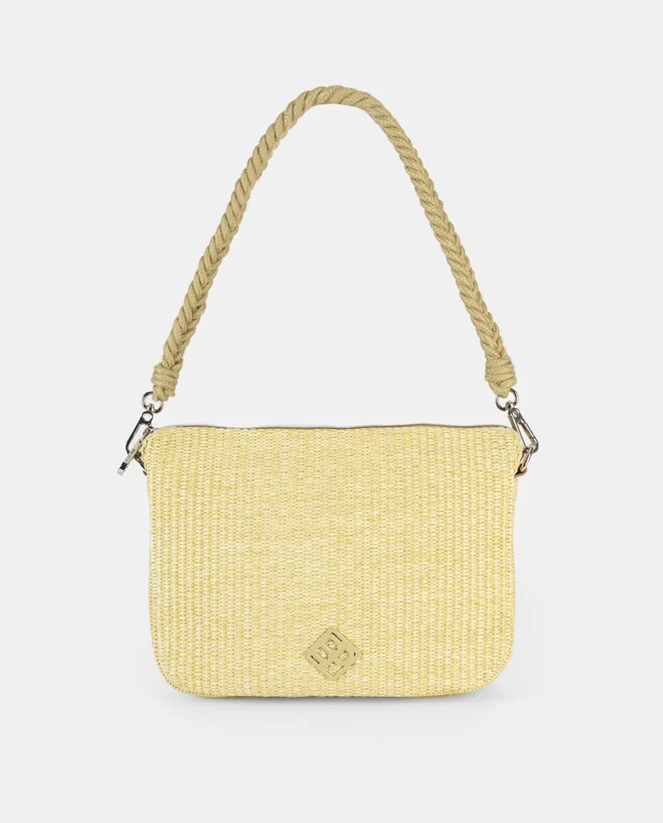 Сумка из рафии с ручкой из плетеной веревки Pepe Moll, светло-зеленый
Сумка из рафии с ручкой из плетеной веревки Pepe Moll, светло-зеленый