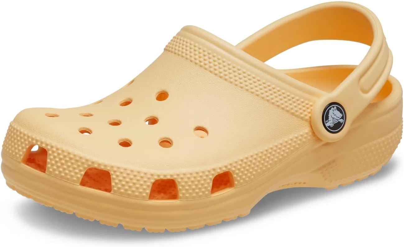 Детские кроксы Crocs Classic с блестками, золотой
Детские кроксы Crocs Classic с блестками, золотой