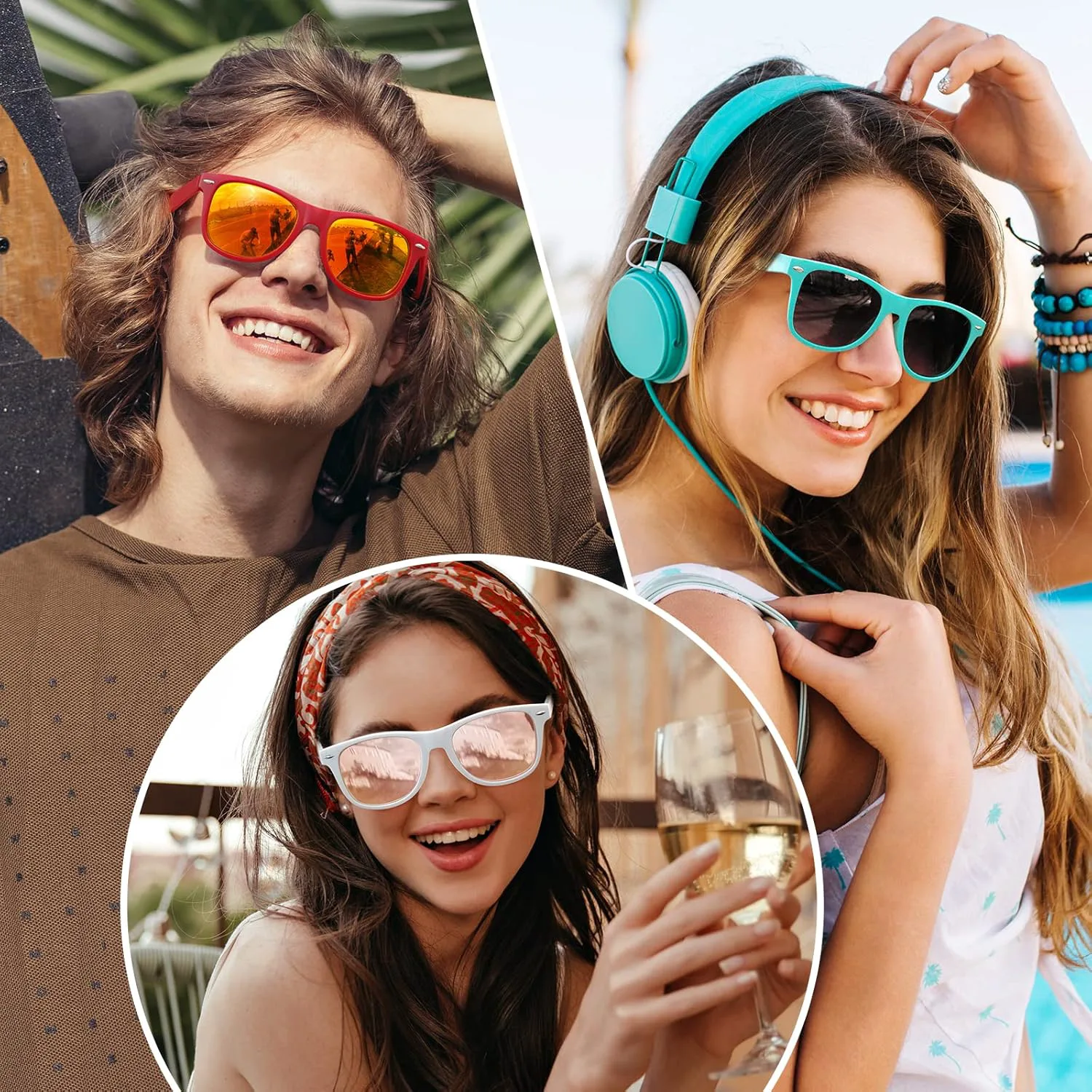 Поляризованные солнцезащитные очки LINVO для мужчин и женщин, очки для вождения, ретро-дизайн в стиле 80-х, квадратная форма, A20-matte Turquoise Rose Gold
Поляризованные солнцезащитные очки LINVO для мужчин и женщин, очки для вождения, ретро-дизайн в стиле 80-х, квадратная форма, A20-matte Turquoise Rose Gold