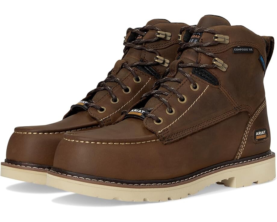 Ботинки Ariat Rebar Lift Waterproof Composite Toe Work Boots, цвет Distressed Brown
Ботинки Ariat Rebar Lift Waterproof Composite Toe Work Boots, цвет Distressed Brown