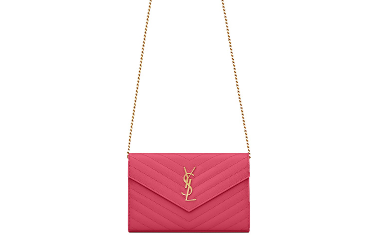 Монограммная кожаная сумка через плечо, женская наплечная сумка розово-красный SAINT LAURENT
Монограммная кожаная сумка через плечо, женская наплечная сумка розово-красный SAINT LAURENT