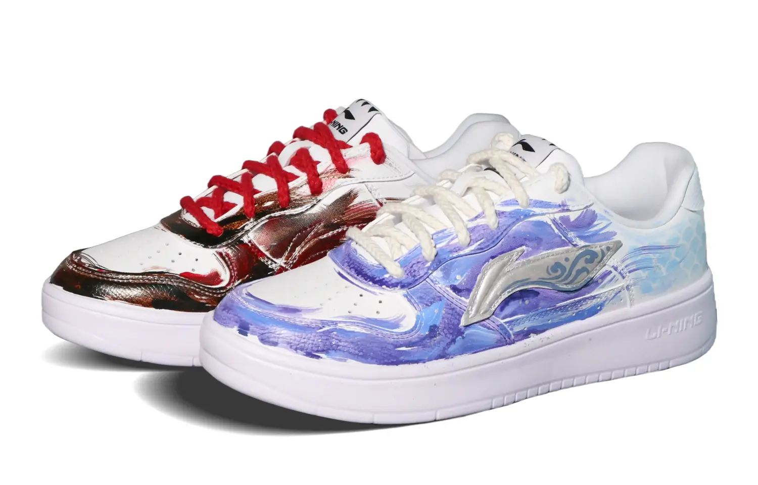 LINING ЛиНинг Понтун Бутс противоскользящие и износостойкие утолщенные низкие скейтерские мужские сине-красные микс, цвет Blue Red Mismatched
LINING ЛиНинг Понтун Бутс противоскользящие и износостойкие утолщенные низкие скейтерские мужские сине-красные микс, цвет Blue Red Mismatched