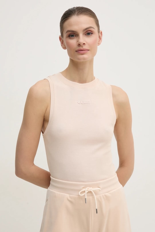 Хлопковая майка GELSEY Guess, бежевый
Хлопковая майка GELSEY Guess, бежевый
