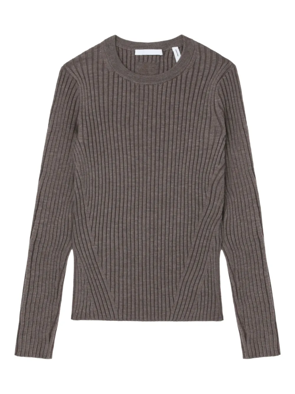 Топ в рубчик с открытой спиной Helmut Lang, коричневый
Топ в рубчик с открытой спиной Helmut Lang, коричневый