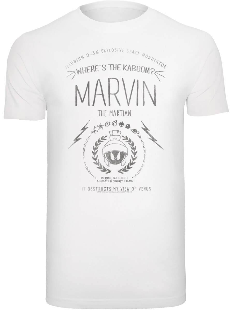 Рубашка F4NT4STIC Looney Tunes Marvin The Martian Wheres The Kaboom, белый
Рубашка F4NT4STIC Looney Tunes Marvin The Martian Wheres The Kaboom, белый