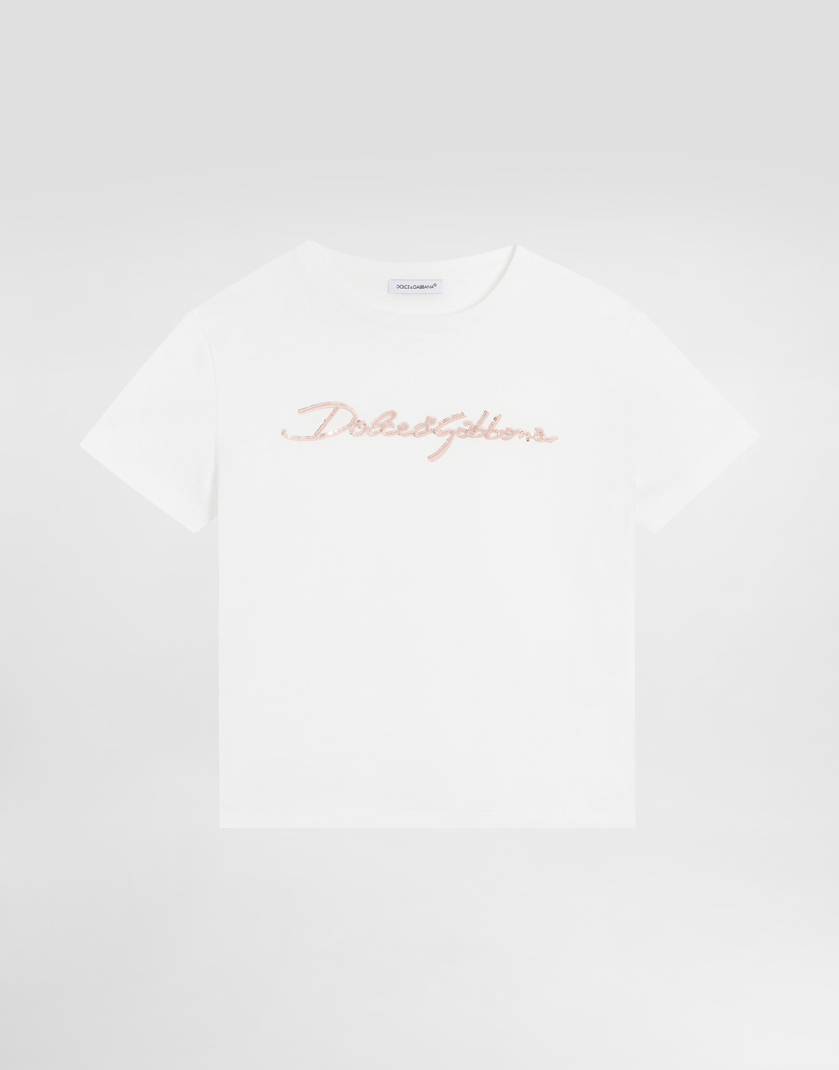 Футболка из джерси с логотипом Dolce&Gabbana, белый
Футболка из джерси с логотипом Dolce&Gabbana, белый