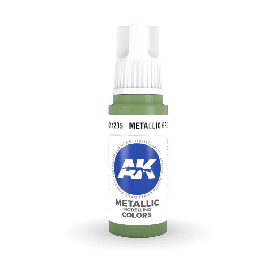 Зеленый металлик (17 мл), 3rd Gen Acrylic - Metallics
Зеленый металлик (17 мл), 3rd Gen Acrylic - Metallics