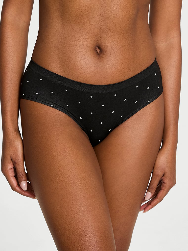 Бесшовные трусики-хипхаггеры Seamless, prints black small dot
Бесшовные трусики-хипхаггеры Seamless, prints black small dot