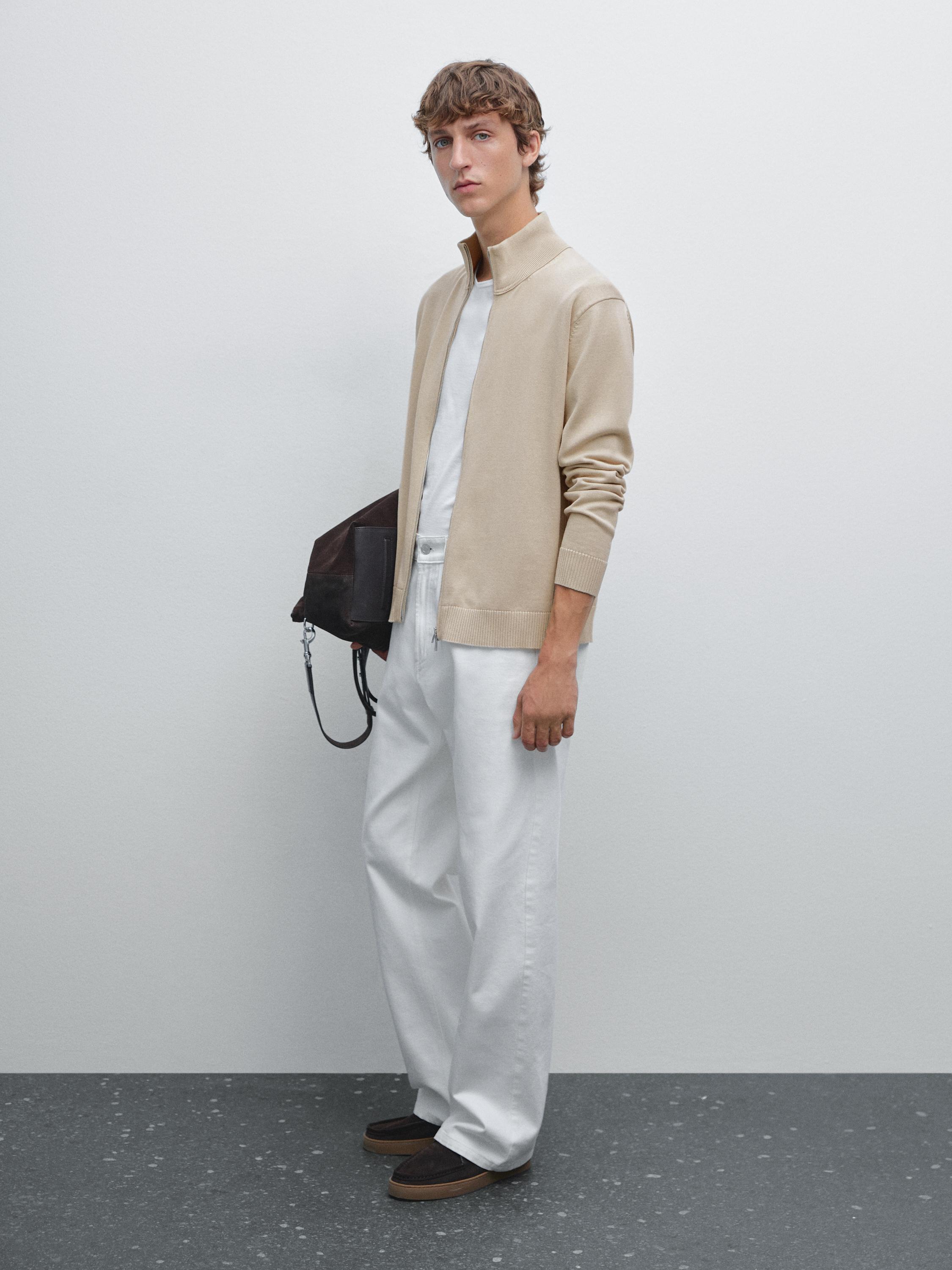 Кардиган на молнии из 100% хлопка Massimo Dutti, Rust
Кардиган на молнии из 100% хлопка Massimo Dutti, Rust