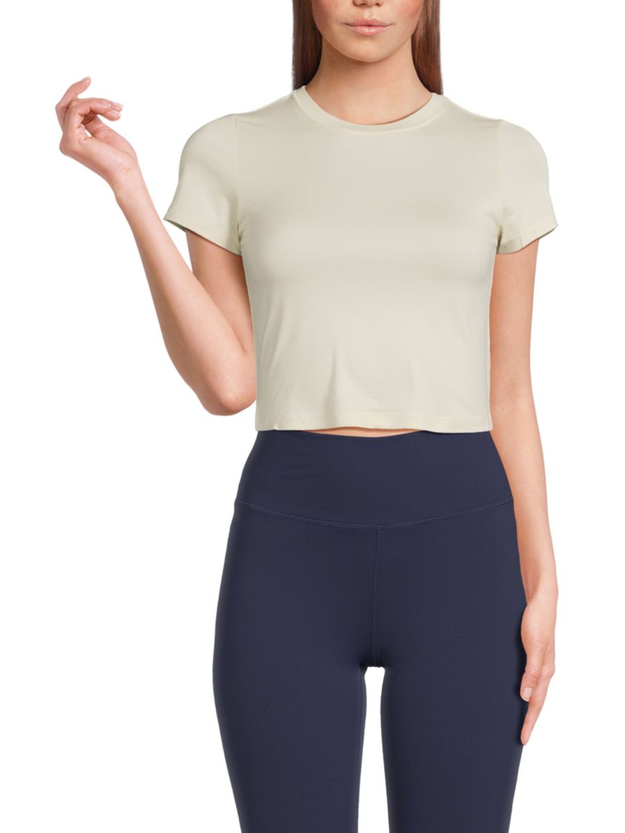 Однотонная облегающая футболка IVL, кремовый
Однотонная облегающая футболка IVL, кремовый