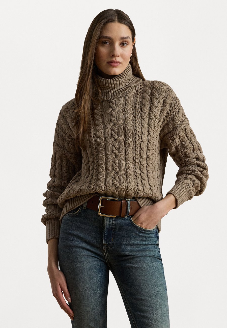 Джемпер Lauren Ralph Lauren CABLE-KNIT TURTLENECK SWEATER, Adirondack Heather/Light Brown
Джемпер Lauren Ralph Lauren CABLE-KNIT TURTLENECK SWEATER, Adirondack Heather/Light Brown
