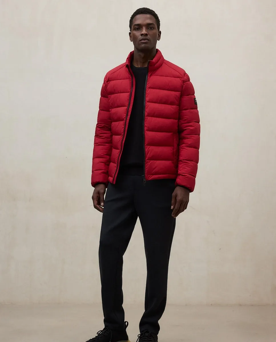 Мужская куртка на молнии с манжетами на резинке Ecoalf, красный
Мужская куртка на молнии с манжетами на резинке Ecoalf, красный