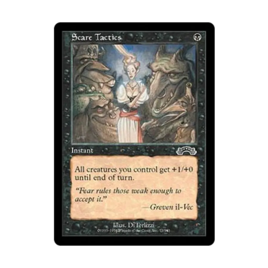 CCG Тактика запугивания (С), MTG - Exodus
CCG Тактика запугивания (С), MTG - Exodus