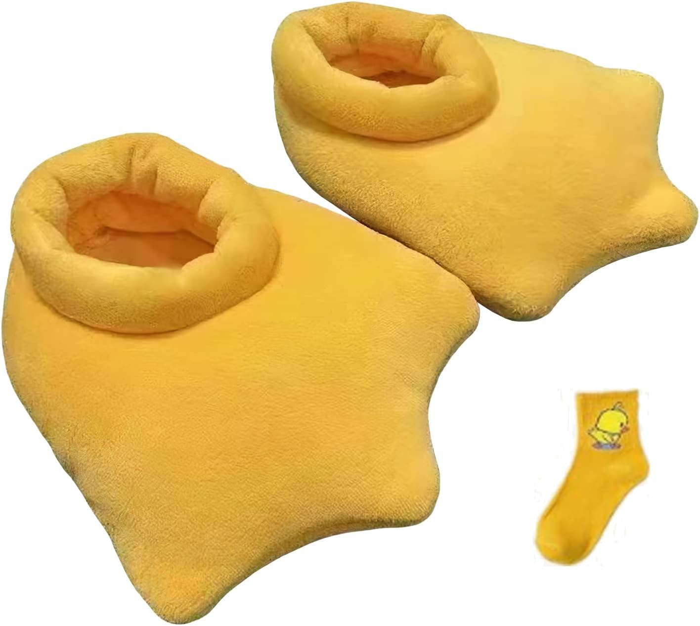 Тапочки Miahhy Duck - мягкие и комфортные домашние тапочки, забавные тапочки с животными в виде милых лапок утят, Duck Feet Slippers
Тапочки Miahhy Duck - мягкие и комфортные домашние тапочки, забавные тапочки с животными в виде милых лапок утят, Duck Feet Slippers