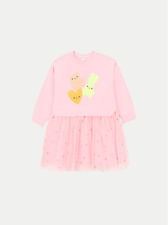 Платье на каждый день стандартного кроя Coccodrillo, розовый
Платье на каждый день стандартного кроя Coccodrillo, розовый