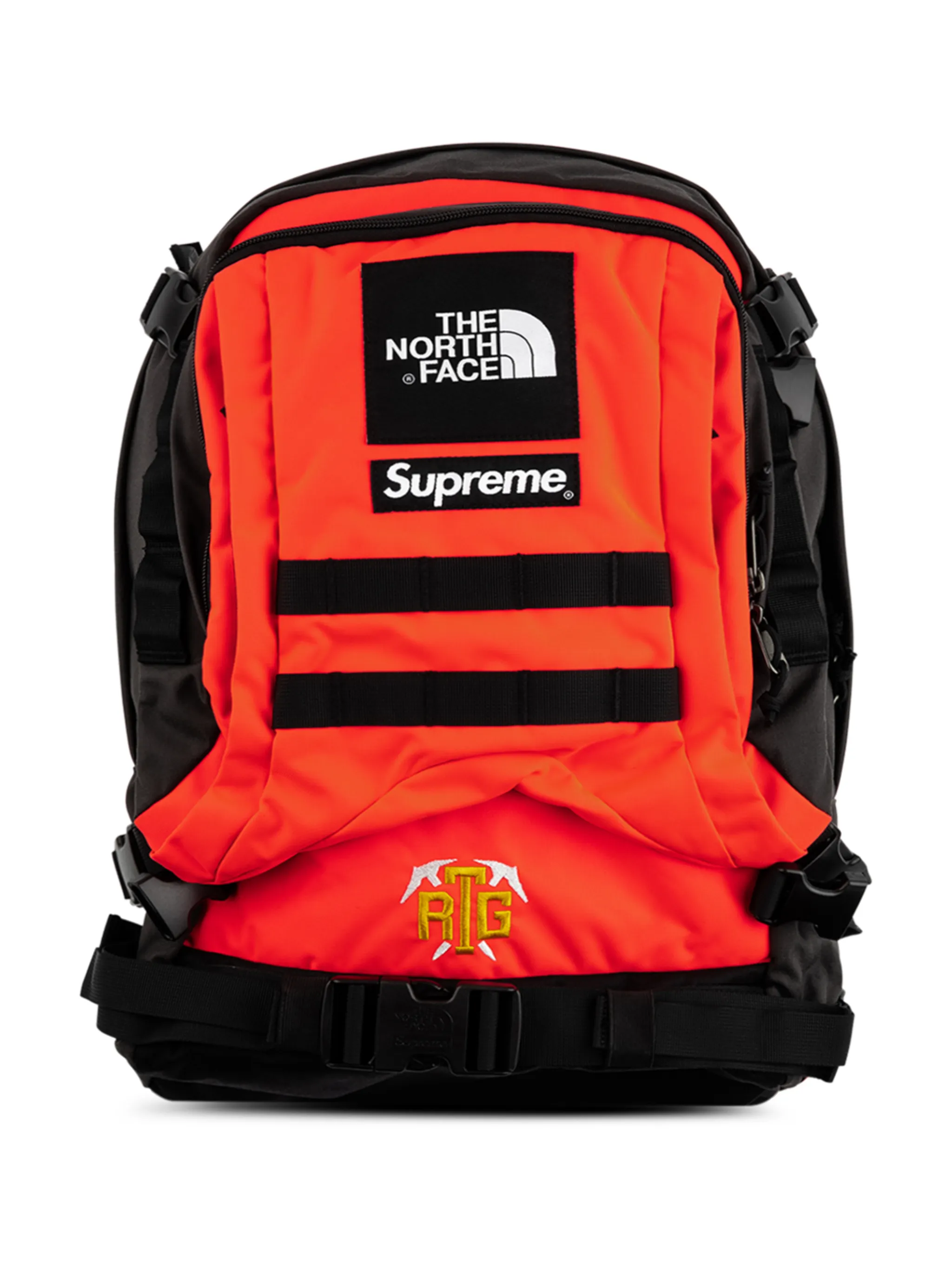 Рюкзак из коллаборации с The North Face Supreme, красный
Рюкзак из коллаборации с The North Face Supreme, красный