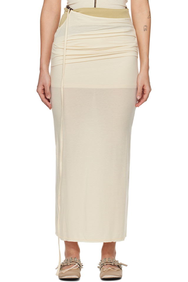 Контрастная отделка макси-юбка Open Yy, цвет cream
Контрастная отделка макси-юбка Open Yy, цвет cream