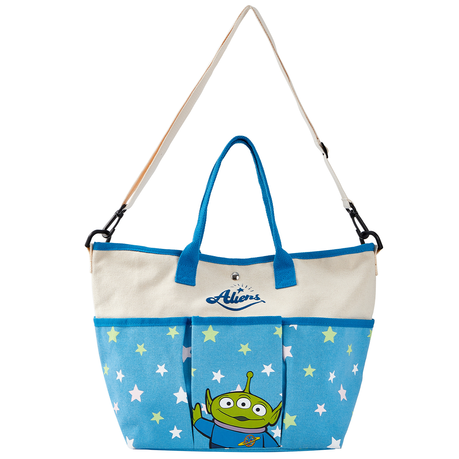 Disney Коллекционная сумка через плечо из коллекции игрушек Лотсо, Three-eyed canvas tote bag
Disney Коллекционная сумка через плечо из коллекции игрушек Лотсо, Three-eyed canvas tote bag