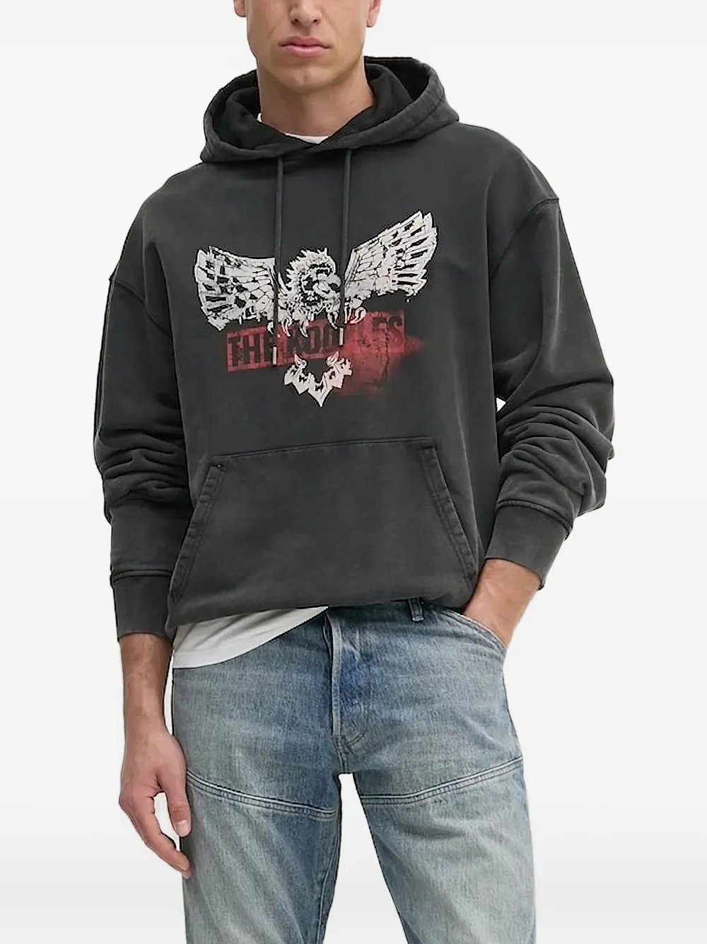 Толстовка с принтом орла The Kooples, серый
Толстовка с принтом орла The Kooples, серый