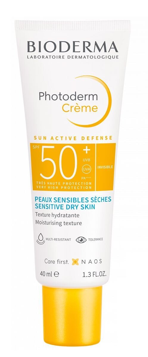 Bioderma Photoderm Creme SPF50+ защитный крем с фильтром, 40 ml 
Bioderma Photoderm Creme SPF50+ защитный крем с фильтром, 40 ml