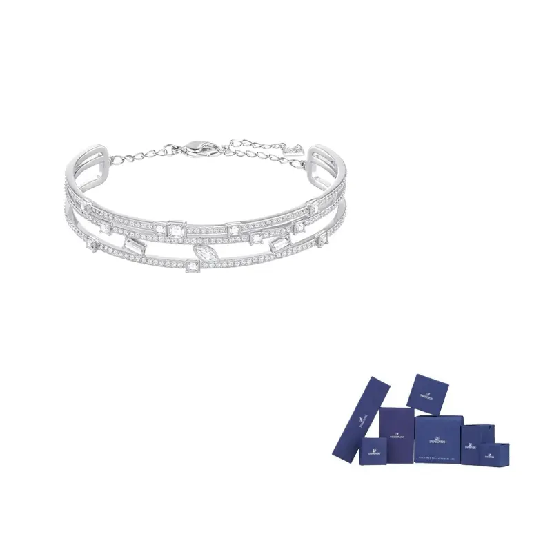 Swarovski Браслеты Faux Crystal Stone для женщин, серебристо-белый
Swarovski Браслеты Faux Crystal Stone для женщин, серебристо-белый