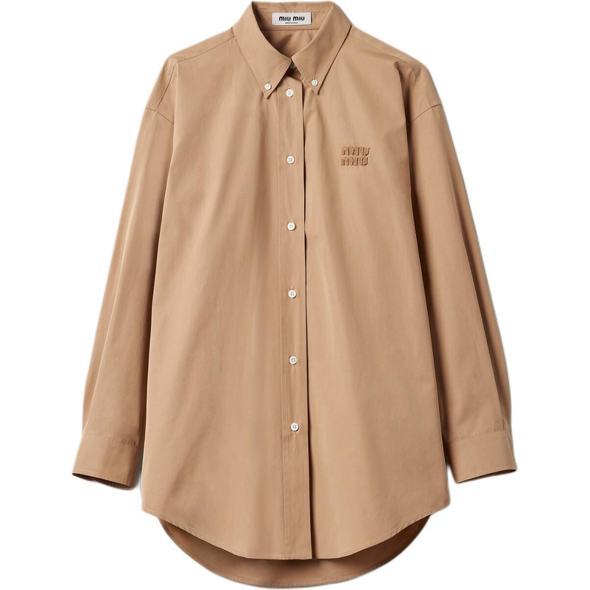 Рубашка женская Miu Miu, хаки
Рубашка женская Miu Miu, хаки