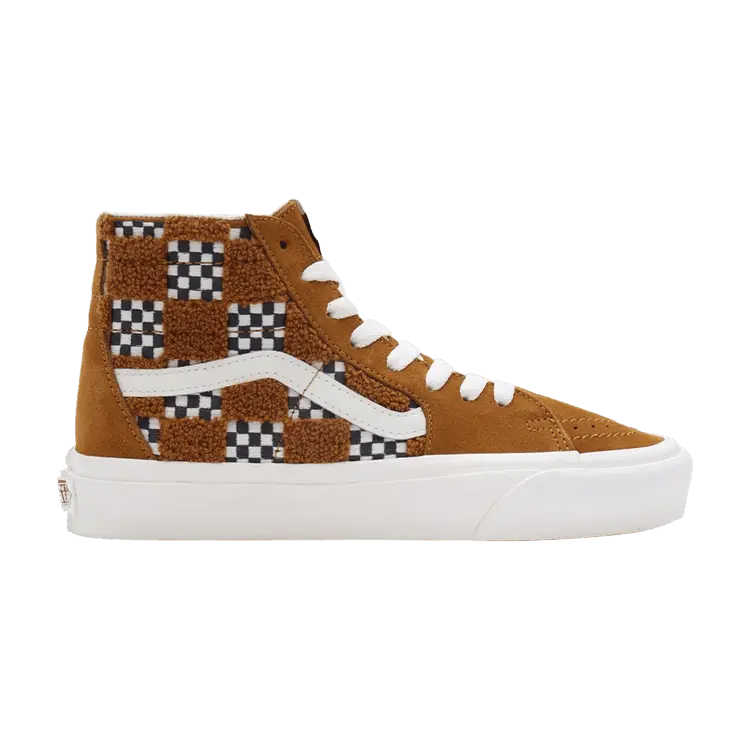 Кроссовки Vans Sk8-Hi Tapered 'Tufted Check - Golden Brown', коричневый 
Кроссовки Vans Sk8-Hi Tapered 'Tufted Check - Golden Brown', коричневый