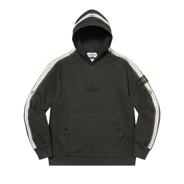 Толстовка Supreme x Stone Island Stripe Hooded Sweatshirt, Black
Толстовка Supreme x Stone Island Stripe Hooded Sweatshirt, Black