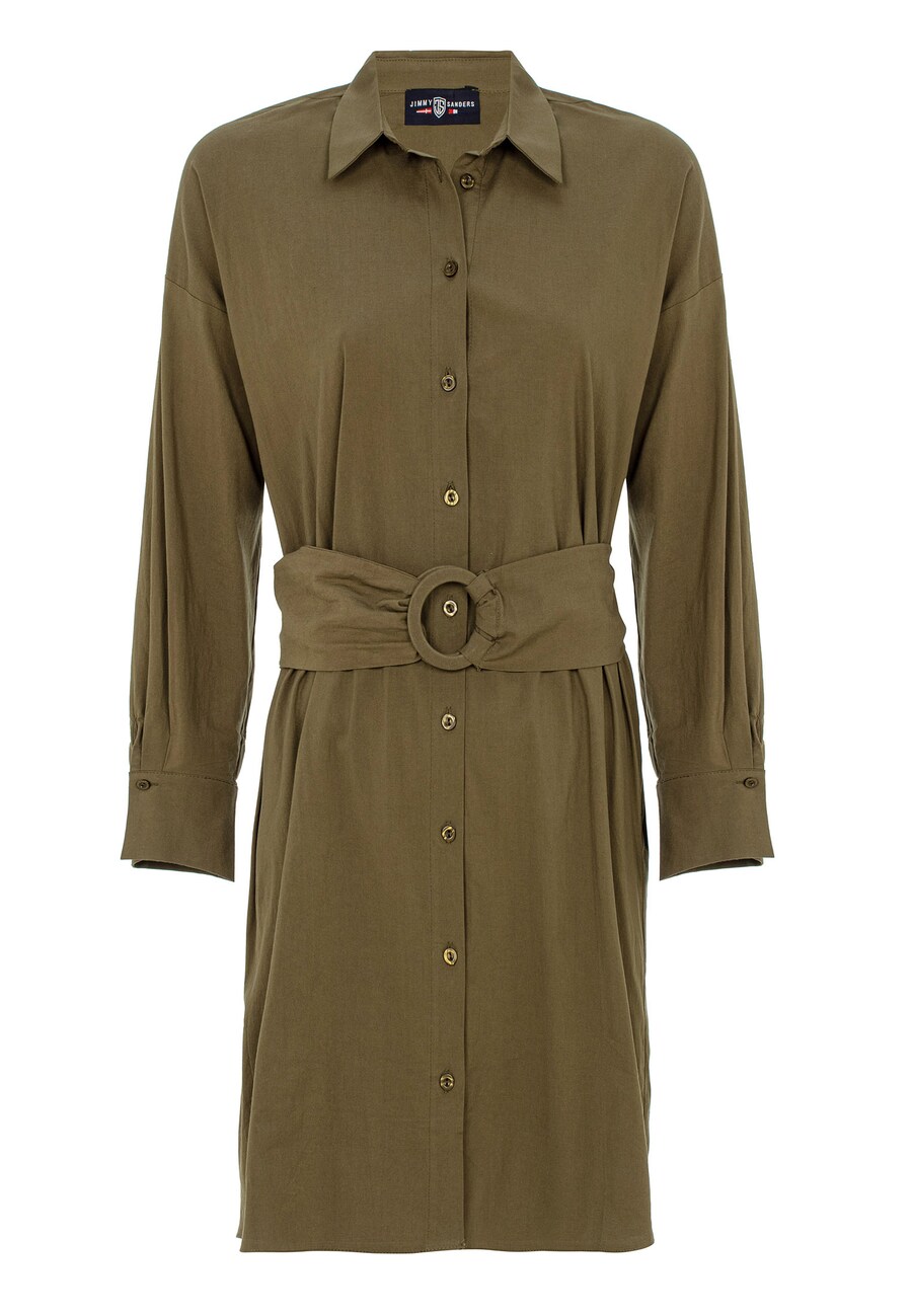 Платье-рубашка Jimmy Sanders, хаки
Платье-рубашка Jimmy Sanders, хаки