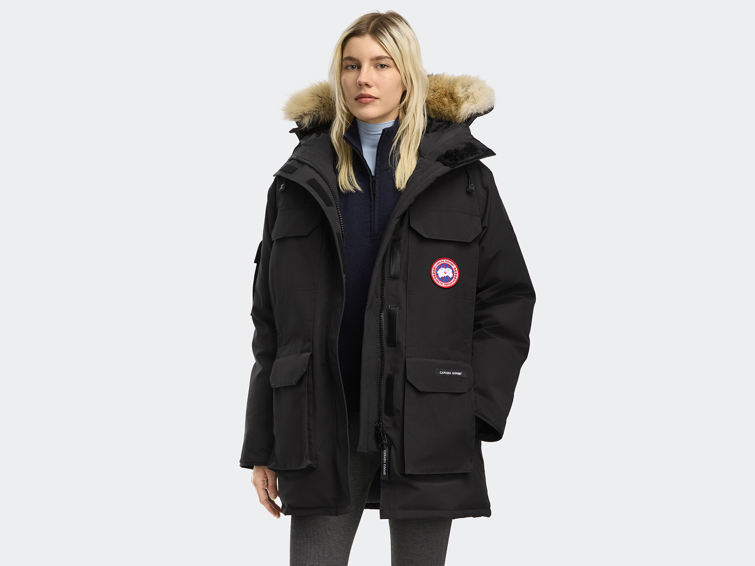 Парка Canada Goose Expedition Heritage, черный
Парка Canada Goose Expedition Heritage, черный