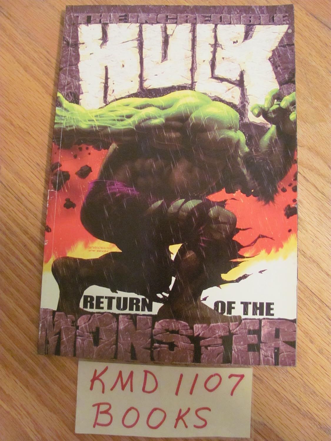 Incredible Hulk Vol. 1: Return of the Monster (Marvel Comics)
Incredible Hulk Vol. 1: Return of the Monster (Marvel Comics)