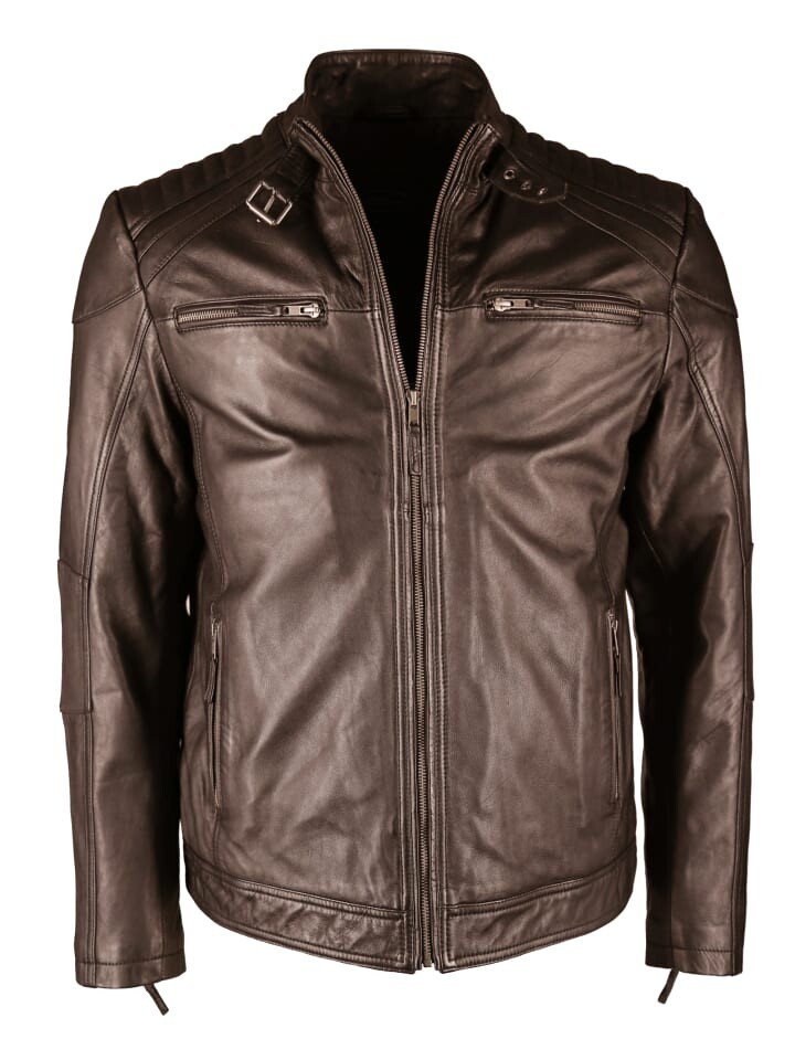 Кожаная куртка JCC IK3, коричневый
Кожаная куртка JCC IK3, коричневый
