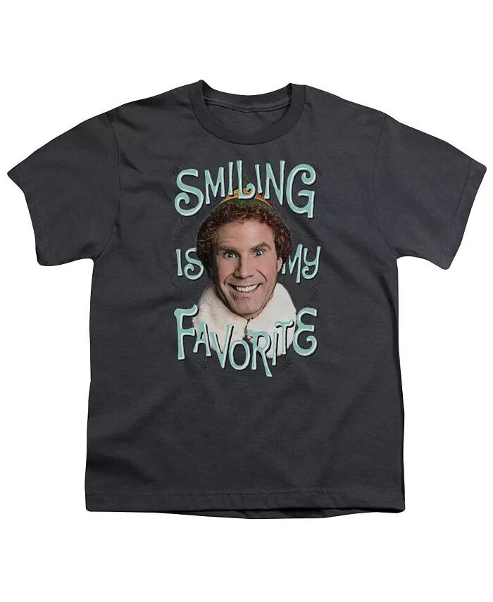 Футболка с коротким рукавом для мальчиков с надписью «Smiley» Elf, серый
Футболка с коротким рукавом для мальчиков с надписью «Smiley» Elf, серый