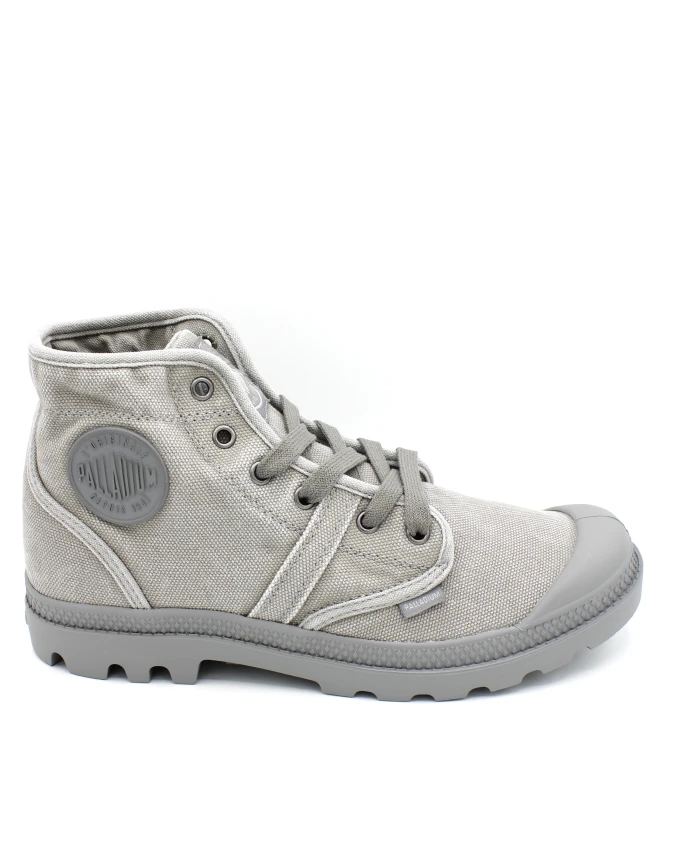 Парусиновые ботинки на шнуровке с резиновой подошвой Palladium, серый
Парусиновые ботинки на шнуровке с резиновой подошвой Palladium, серый
