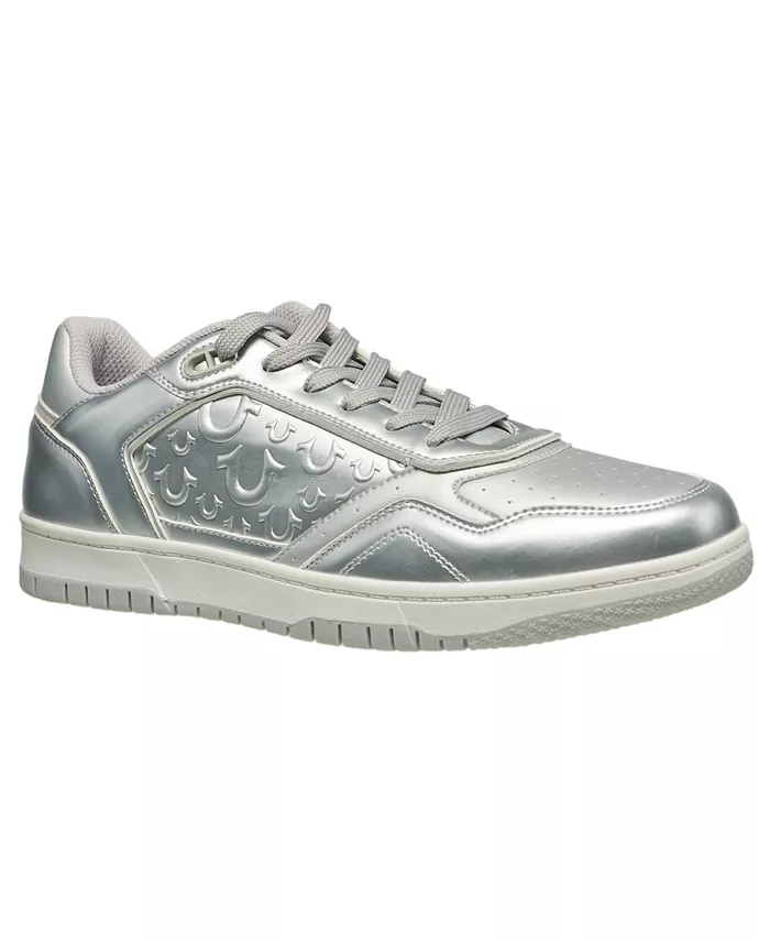 Мужские кроссовки Jones Court с тиснением True Religion, серебро
Мужские кроссовки Jones Court с тиснением True Religion, серебро