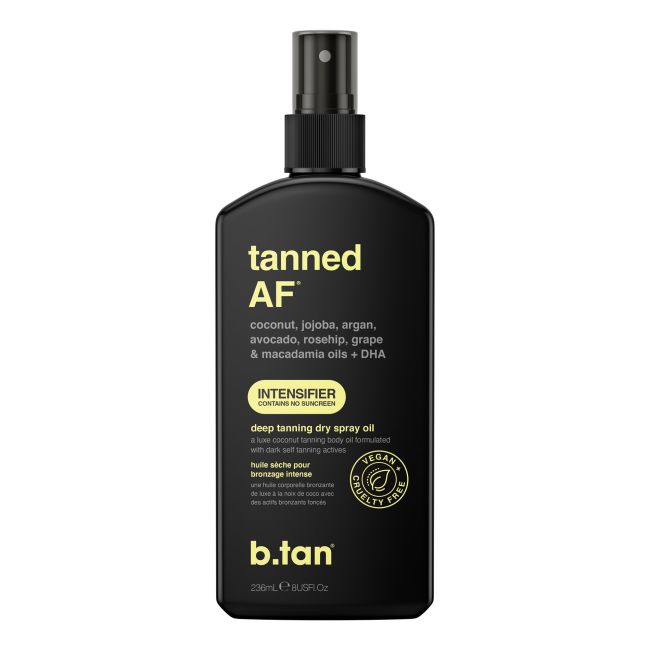 Масло для загара Tanned af intensifier для тела B.tan, 236 мл
Масло для загара Tanned af intensifier для тела B.tan, 236 мл