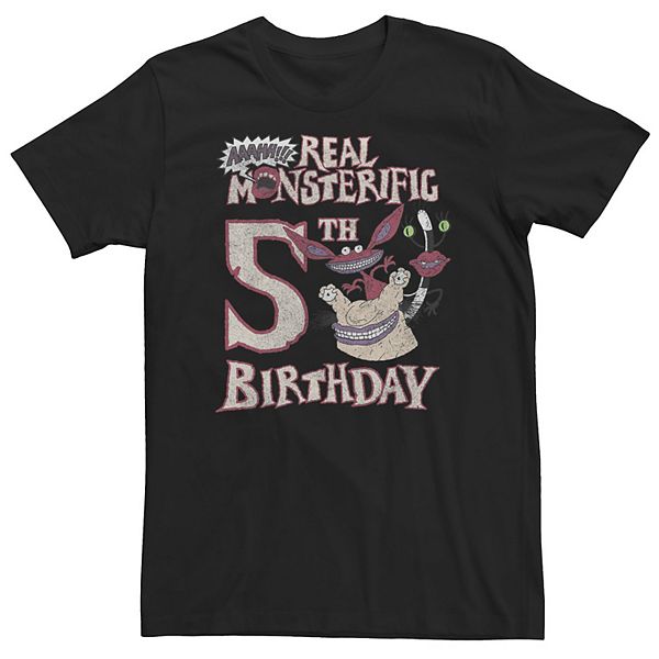 Футболка Big & tall aaahh!!! real monsters с групповым фото на 5-й день рождения Licensed Character
Футболка Big & tall aaahh!!! real monsters с групповым фото на 5-й день рождения Licensed Character